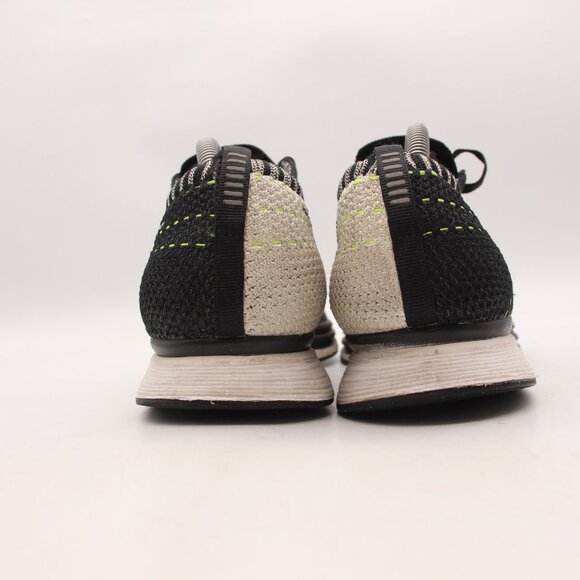 Nike Flyknit Racer 2.0 Running Shoes Men\'s Size 11 Black-White Oreo 526628-012 main image 4